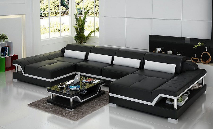 Nexus - U2 - Leather Sofa Lounge Set